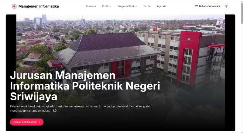 Informatics Management Department of Sriwijaya State Polytechnic Official Website